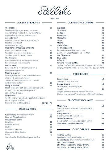 Opinii despre Stellski Café & Coffee în Cape Town - Hospitality and gastronomy