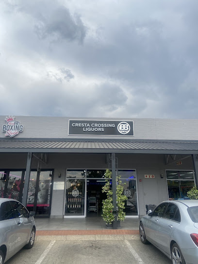 Cresta Crossing Blue Bottle Platinum Liquors