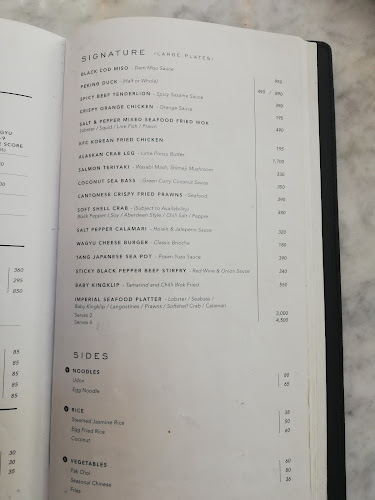 TANG Asian Luxury Restaurant & Bar Waterfront - Hospitality and gastronomy