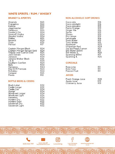 Lucy Ethiopian Restaurant - Hospitality and gastronomy