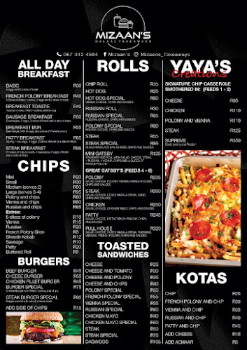 Mizaan's Halaal Takeaways - Hospitality and gastronomy