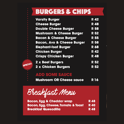 Varsity Cafe - Potchefstroom