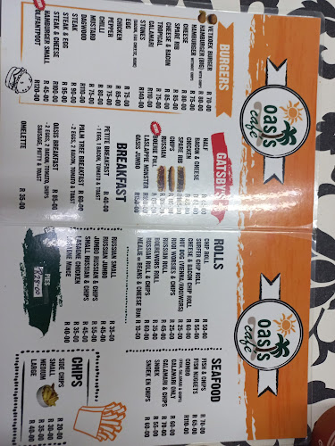 Opinii despre Oasis Cafe în Mossel Bay - Hospitality and gastronomy